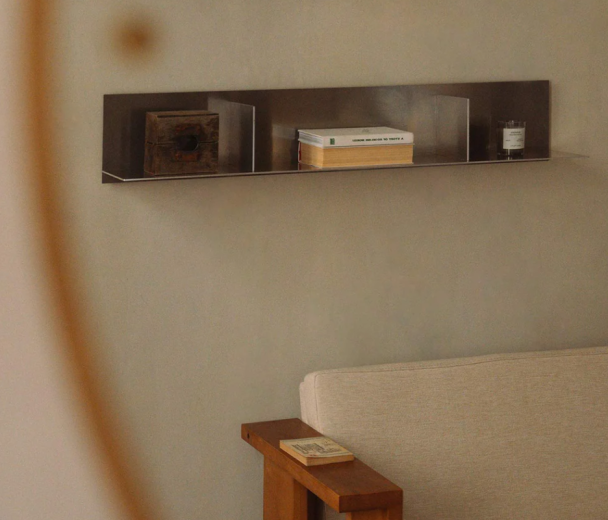 Rivet Shelf - Large - Aluminium - Image 6