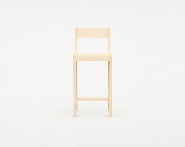 Barstol 01 - Naturlig bjørk - H 65 - Image 1