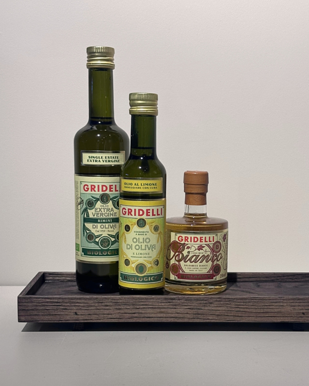 Eikefat med kant - Small - Mørk - Image 4