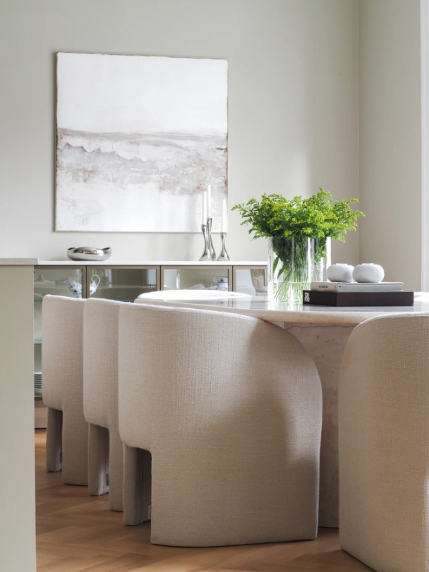 Chloe spisestuestol kremfarget - Image 8