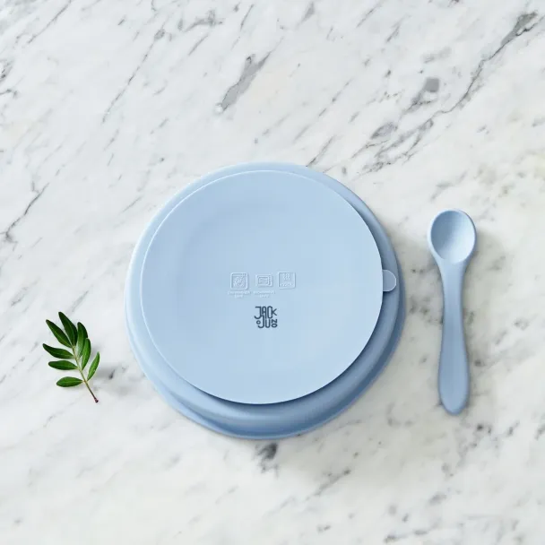 Little Bubble Dining Set - Pale Blue - Image 2