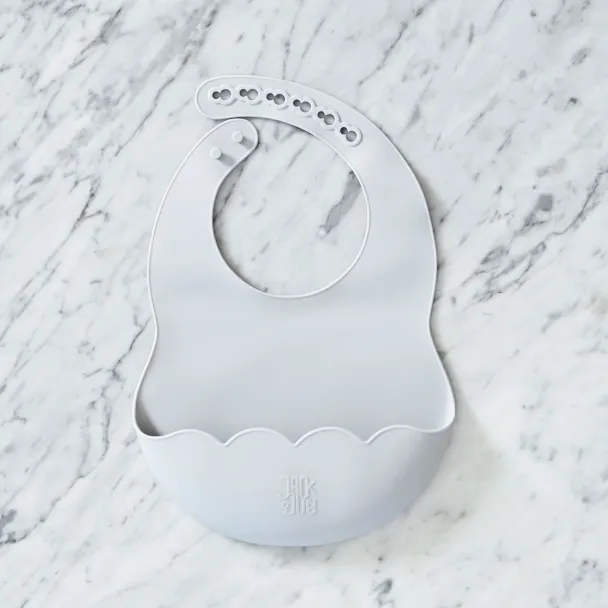 Poppy Bib - Glacier Grey - Image 1