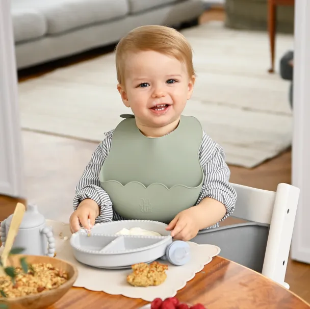 Poppy Bib - Sage - Image 2