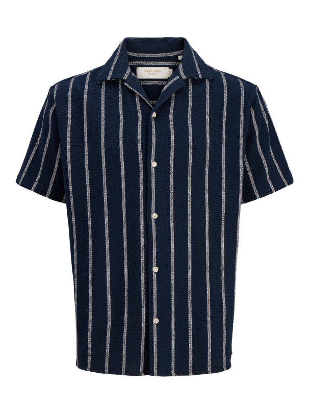 JJECOBA STRIPE RESORT SHIRT SS SN - Image 1