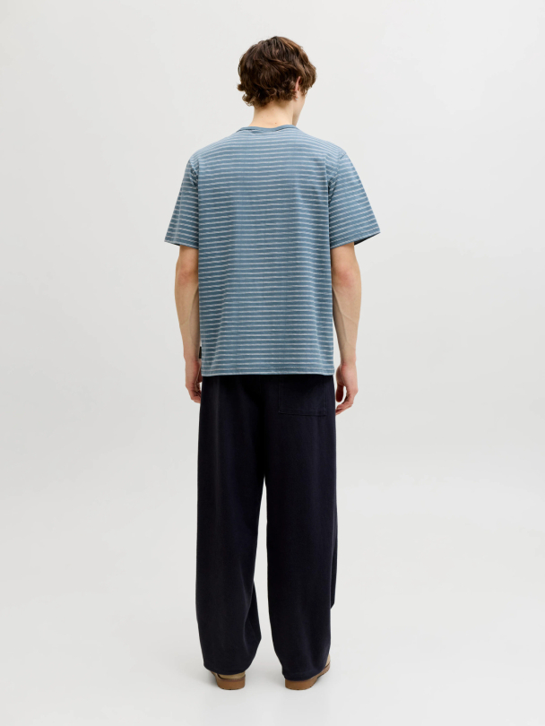 JJDEVIN DAYTONA STRIPED TEE SS CREW NECK - Image 2