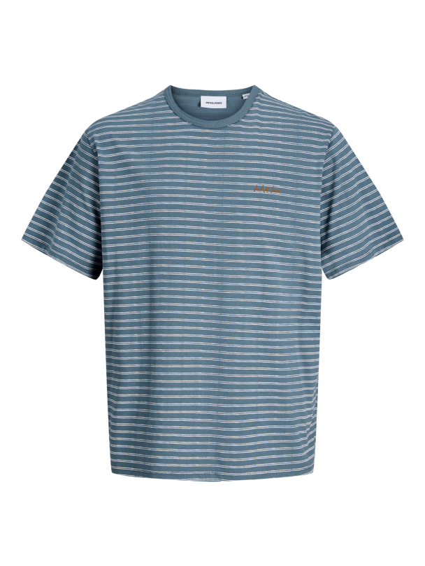 JJDEVIN DAYTONA STRIPED TEE SS CREW NECK - Image 1