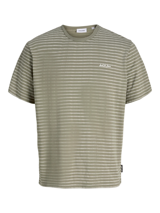 JJDEVIN DAYTONA STRIPED TEE SS CREW NECK - Image 1