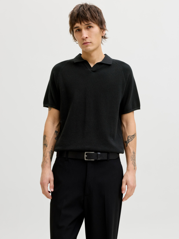 JJHILL KNIT SPLIT NECK SS26 - Image 3