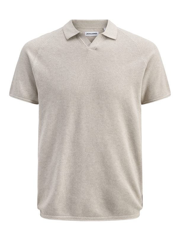 JJHILL KNIT SPLIT NECK SS26 - Image 1