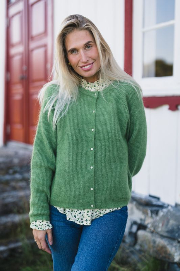 Amalie Cardigan - English Ivy - Image 1