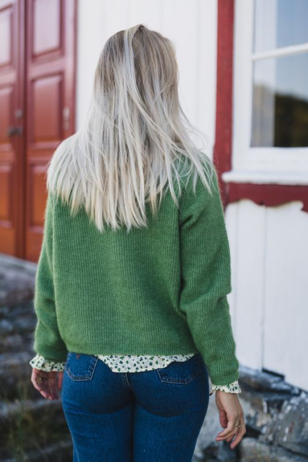 Amalie Cardigan - English Ivy - Image 3