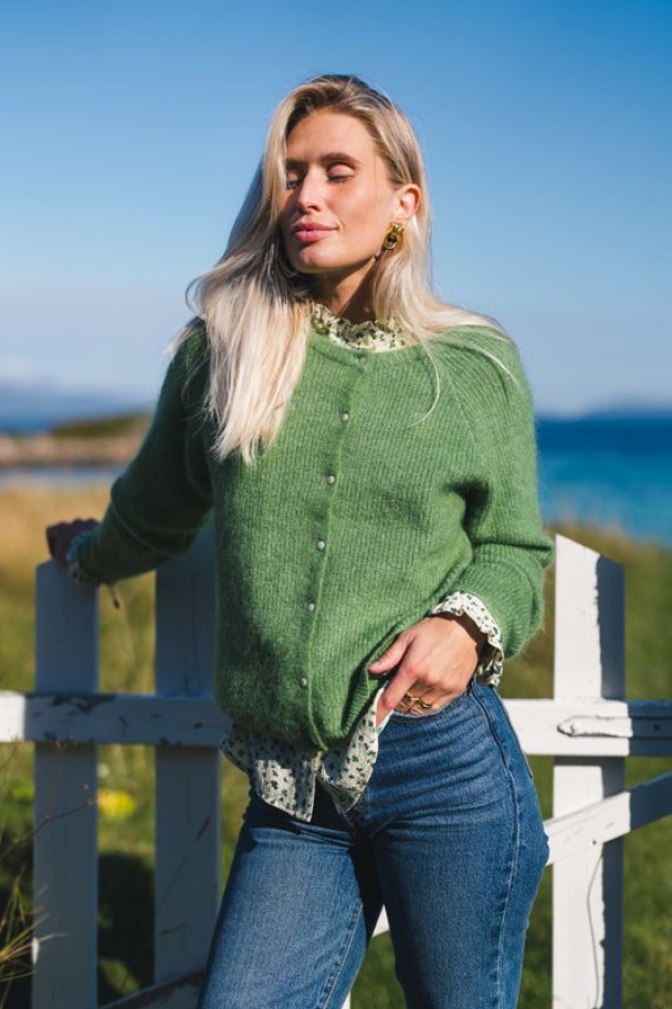 Amalie Cardigan - English Ivy - Image 4