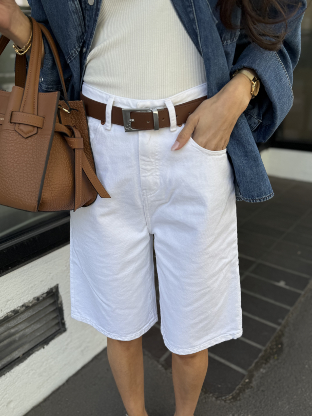 Camille Shorts - White - Image 1