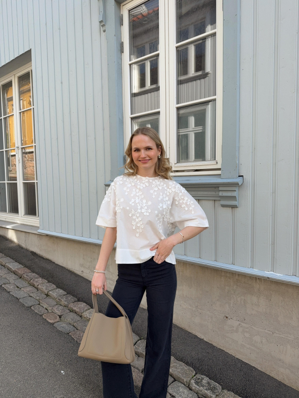 Farrow Blouse - White  - Image 6