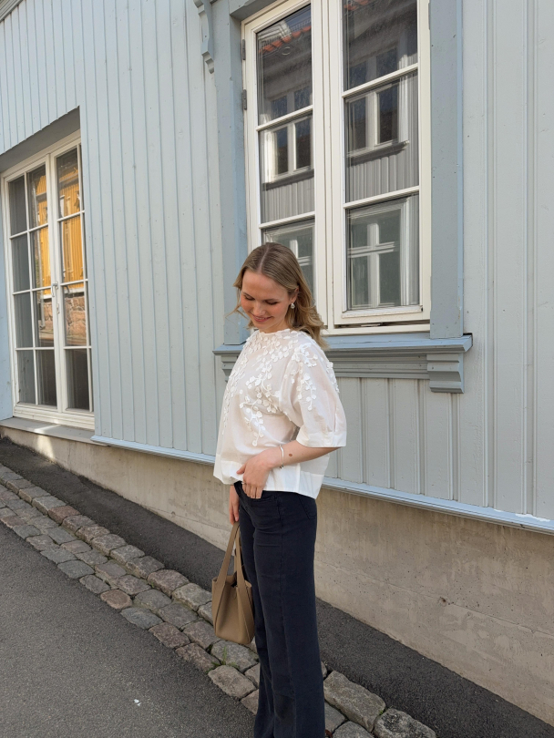 Farrow Blouse - White  - Image 7