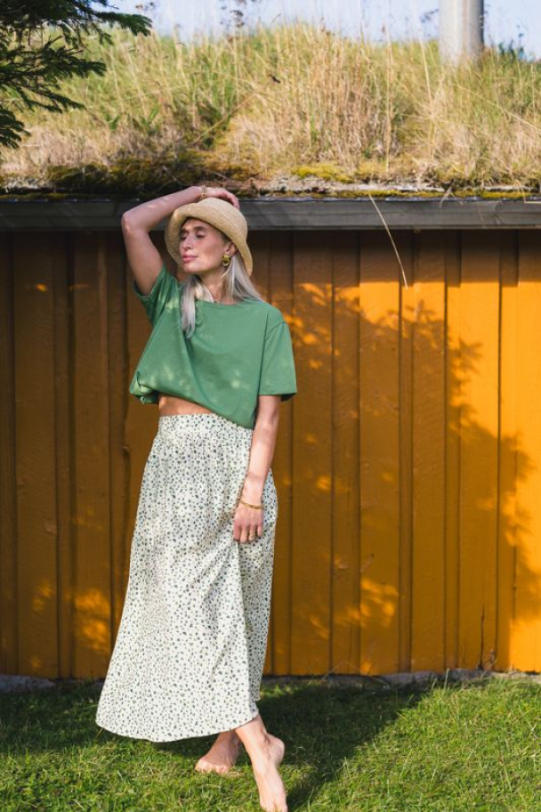 Astrid Skirt - English Ivy Flower - Image 3