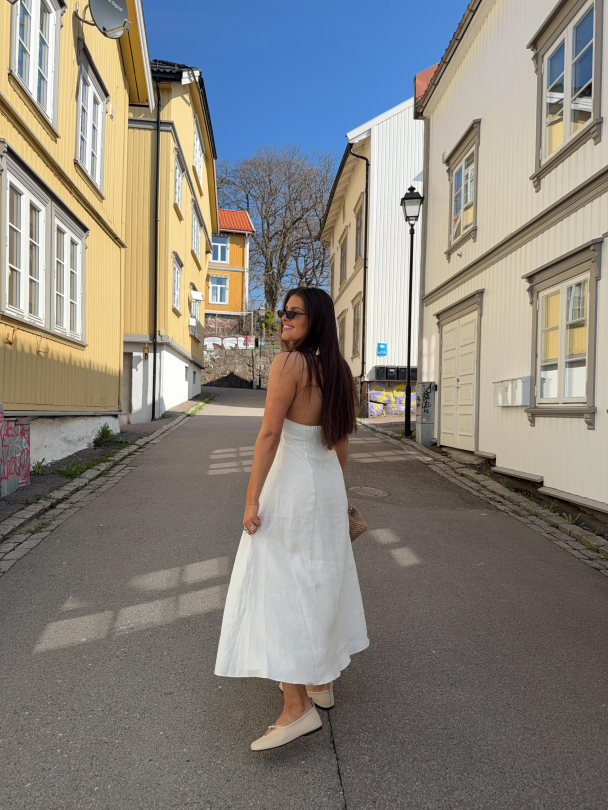 Bianca Midi Dress - White  - Image 5