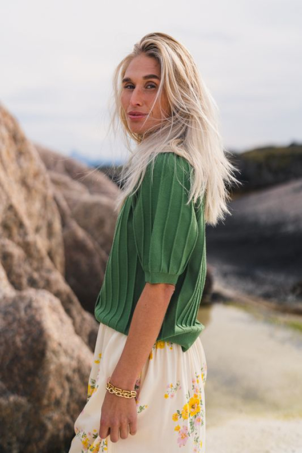 Guru 2/4 Cardigan - English Ivy - Image 3