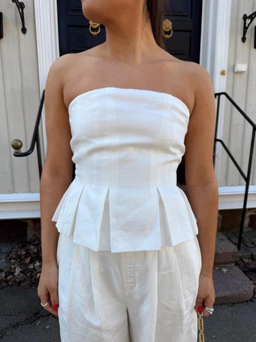 Riava Top - Bright White 