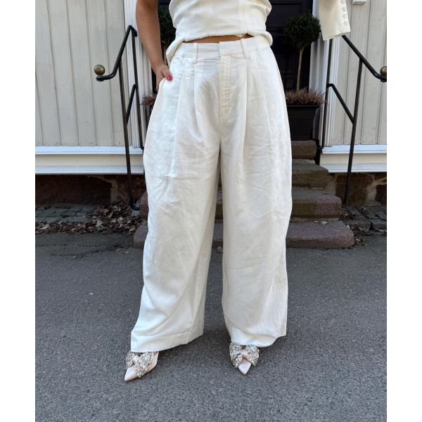 Riava Pants - Bright White 