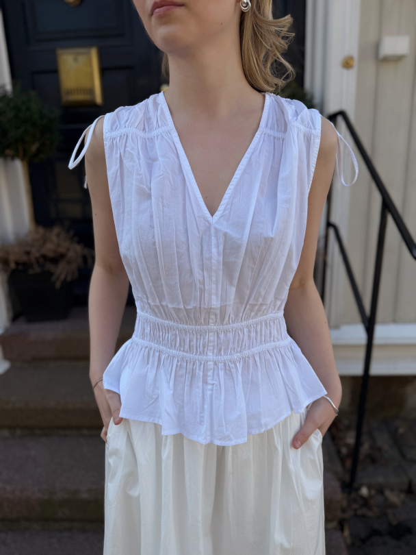 Capri Top - White  - Image 1