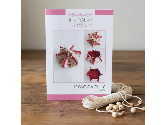 SDBS102  Hexagon Dilly Bag Pattern