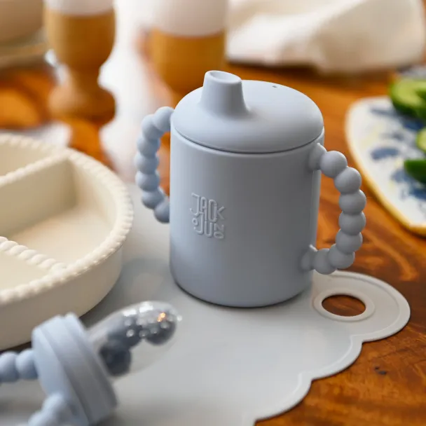 Bubble Sippy Cup - Pale Blue - Image 2