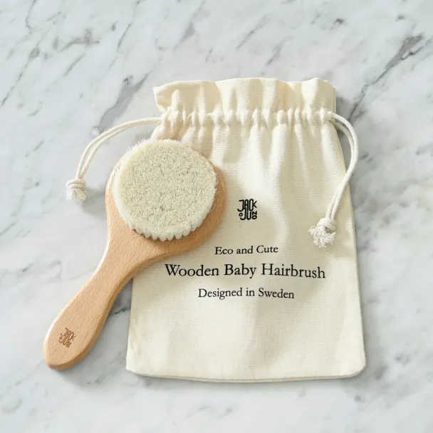 Wooden Baby Hairbrush