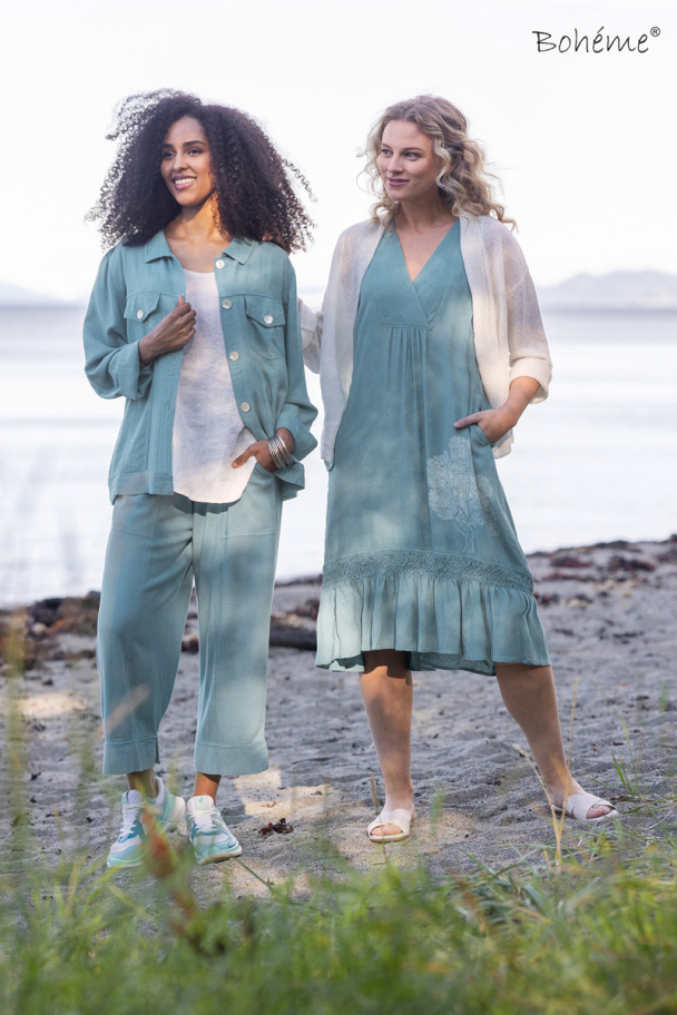 BOHÉME Kjole Lang u/arm B13238 - Image 8