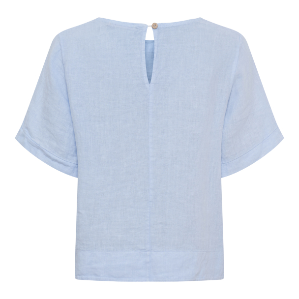 Ceyla Topp Lin Lys Blå - Image 2