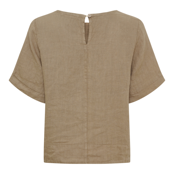 Ceyla Topp Lin Beige - Image 2