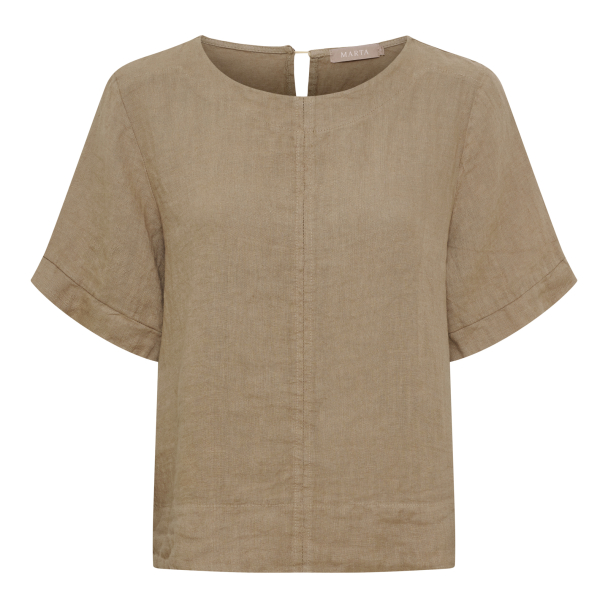 Ceyla Topp Lin Beige - Image 1