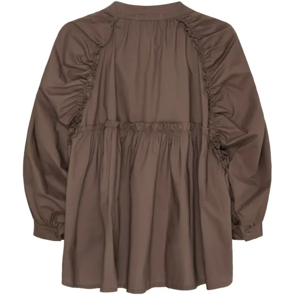 MdcJoelle bluse, brun - Image 2
