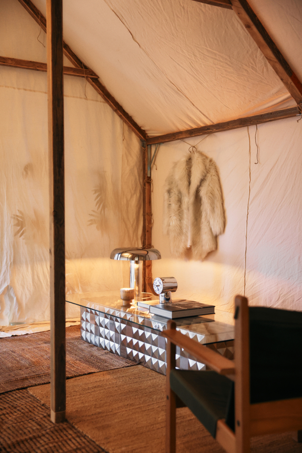 Mushroom Bordlampe - Krom - Image 3