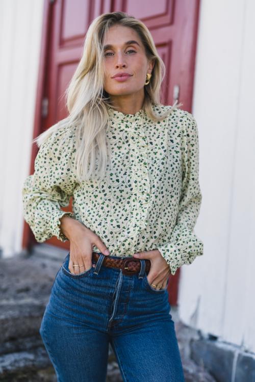 Astrid Shirt - English Ivy Flower