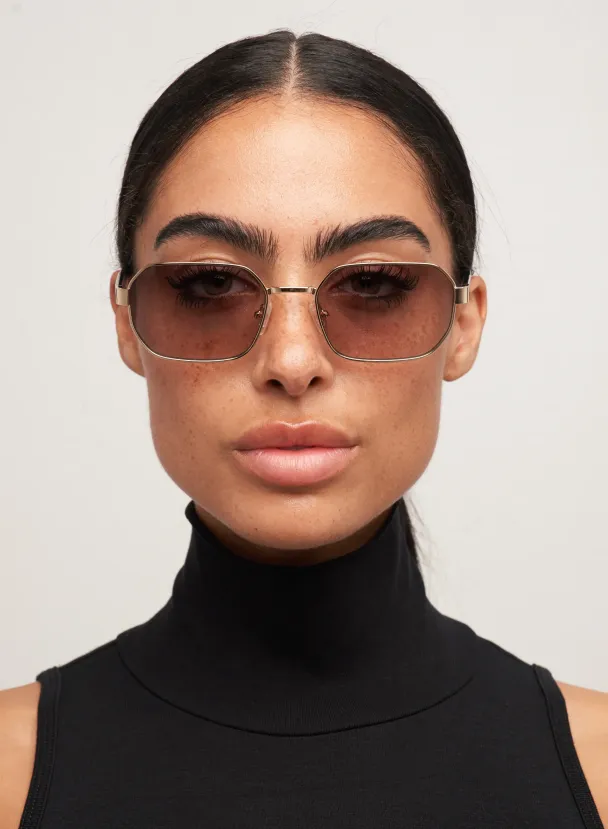 Hannah - Gold/Smokey Brown  - Image 1