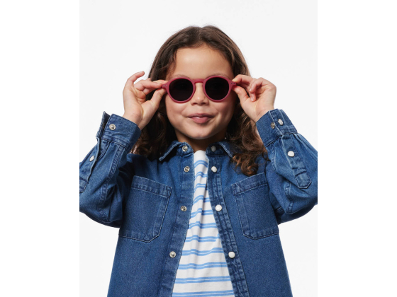 IZIPIZI - Solbriller 5-7 &aring;r, Cranberry