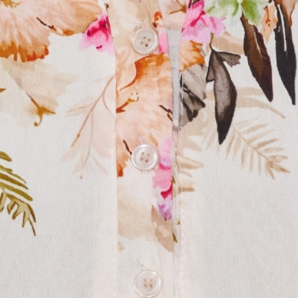 Melisande Bluse Beige/rosa - Image 2