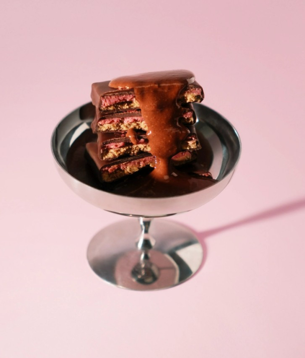 Sjokolade med dobbelt lag - Bringebær & pistasj - Image 2