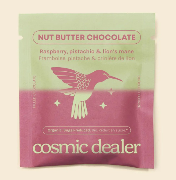 Sjokolade med dobbelt lag - Bringebær & pistasj - Image 1