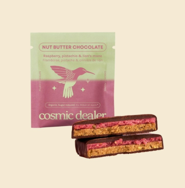 Sjokolade med dobbelt lag - Bringebær & pistasj - Image 3