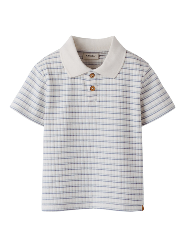 NMMHALDUR SS LOOSE POLO LIL - Image 1