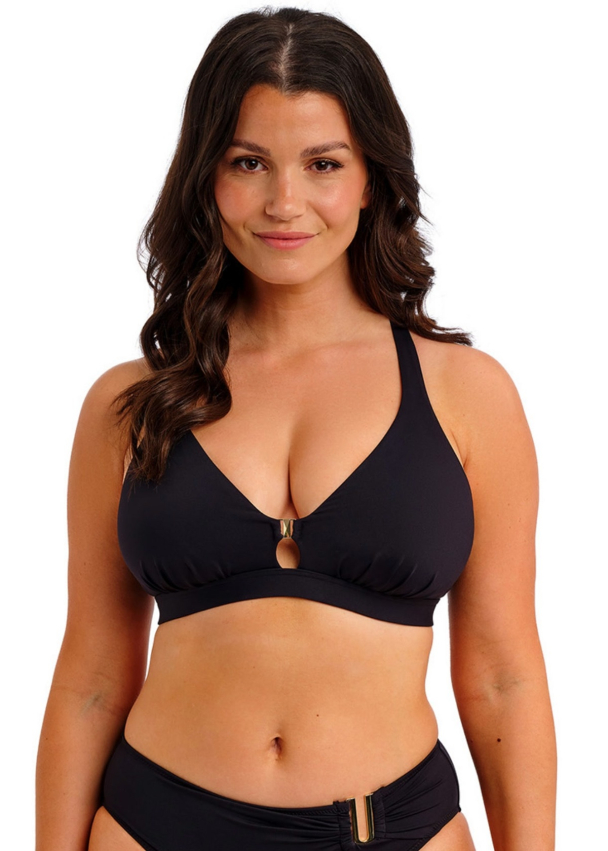 FANTASIE Merissa Non Wired Triangle Bikini Top FS505111BLK - Image 1