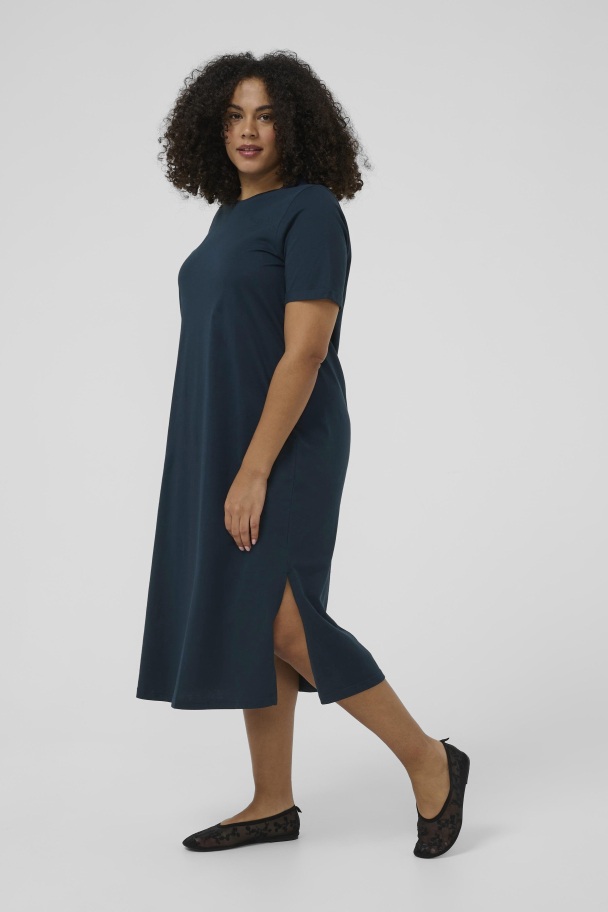 Kaffe Curve Caline bomullskjole - Image 1