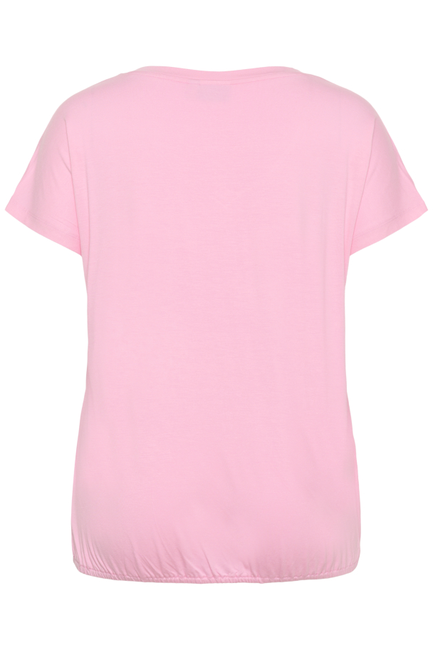 Kaffe Curve Jena t-skjorte med strikk - Image 5