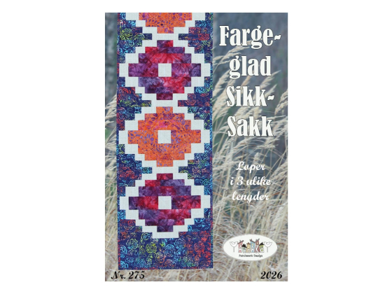 275 Farge-glad Sikk-Sakk