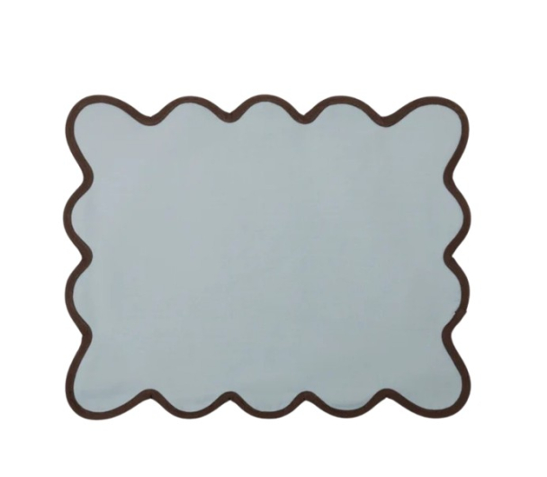 Poppy bordmatte - Støvblå - Image 1