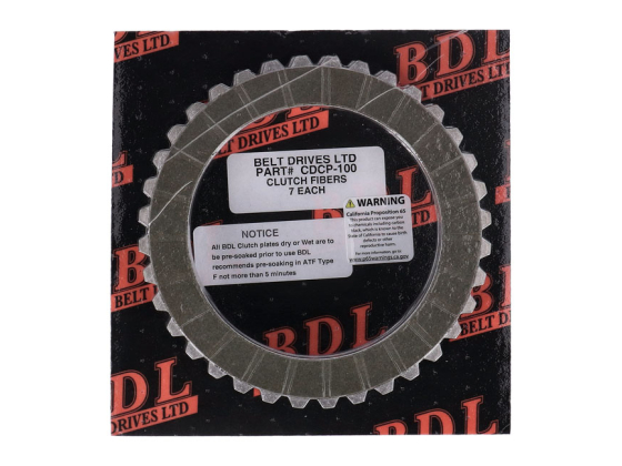 BDL, friction plate set. Aramid