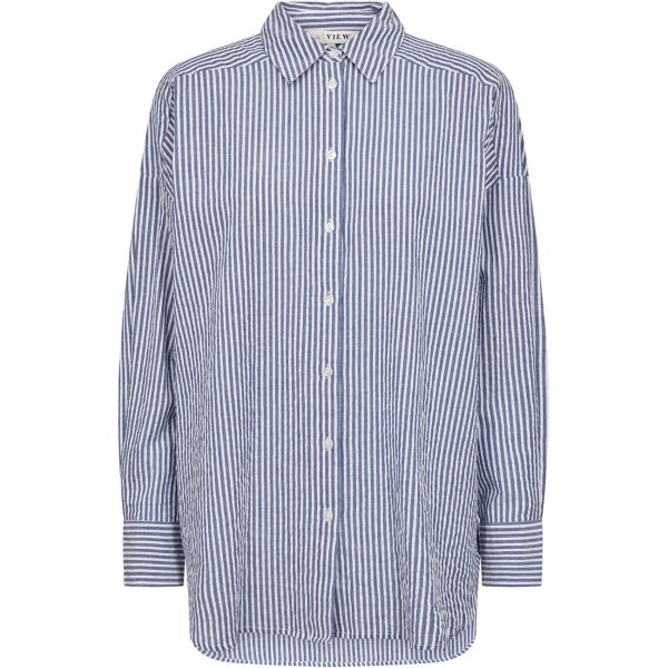 Sonja shirt - Navy/White 