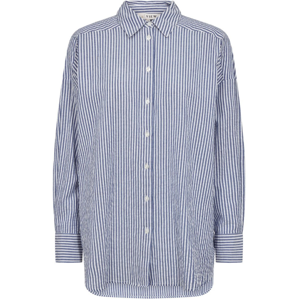 Sonja shirt - Navy/White  - Image 1